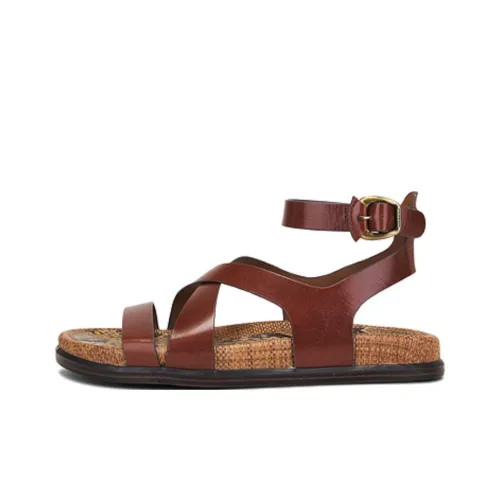 SAM EDELMAN one Ремень Сандалии Коричневый Женские