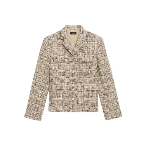 THEORY Куртки Пальто Женские Пшеница