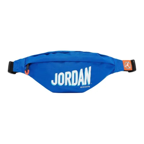 Jordan MVP Pilot Polyester Satchel Unisex Blue White Джордан MVP Пилот Полиэстер Бананка Унисекс Синий и Белый