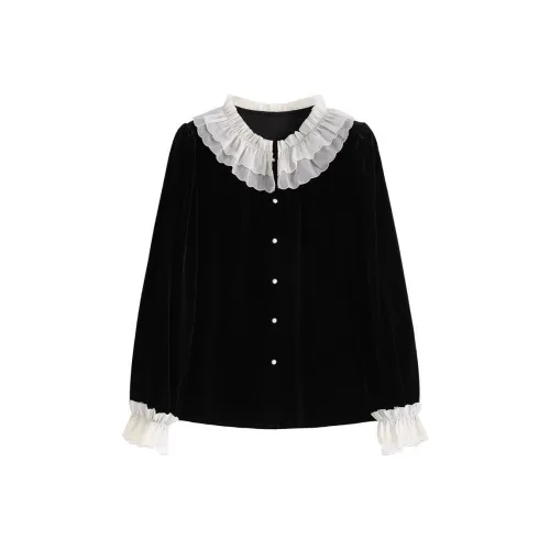 Accommodation BOOK Рубашка Женская Черная