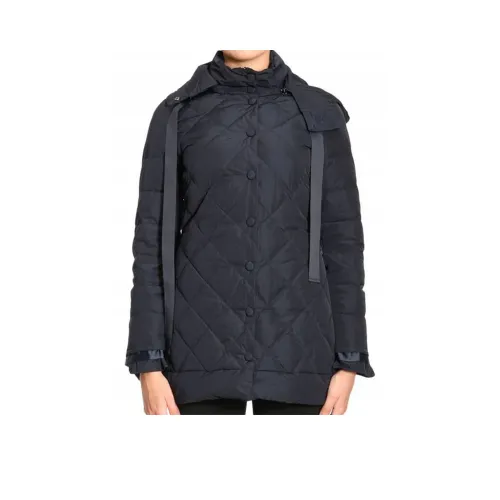 ARMANI JEANS SS23 Пуховик Женский Морской Синий