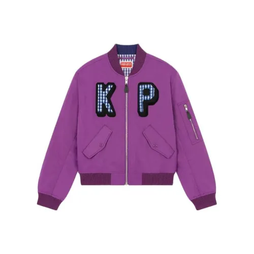 KENZO Фиолетовые Женские Куртки