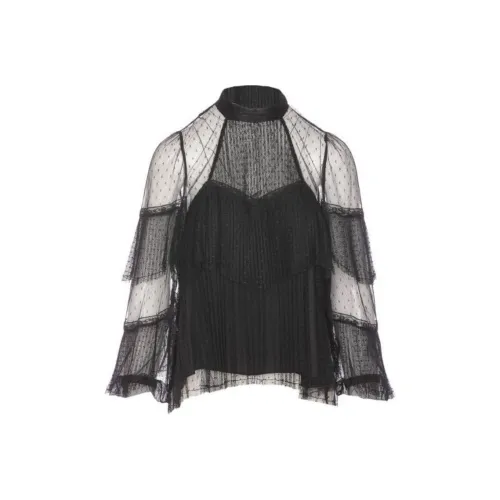 TWINSET Milano Рубашка Женская Черная