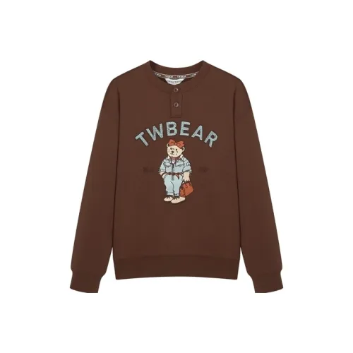 Teenie Weenie Толстовка Женская Коричневая