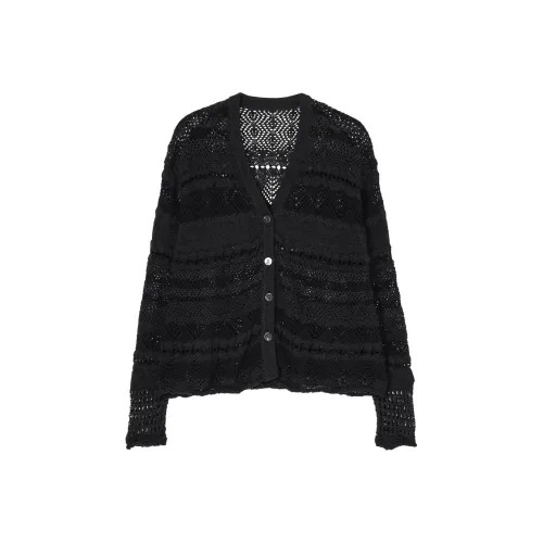 Yohji Yamamoto Черный Женский Трикотаж
