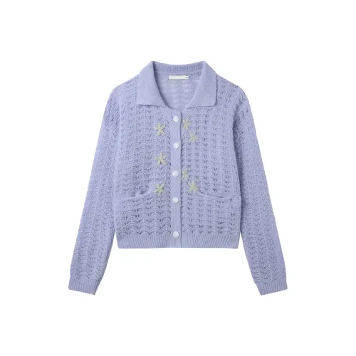 SLEEP AT 11 Трикотаж Женский Фиолетовый