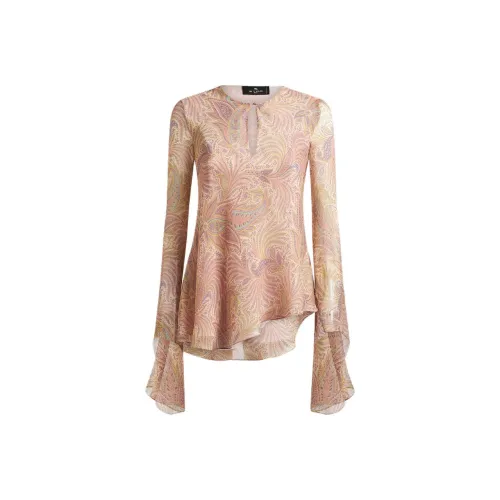 ETRO Розовые Женские Рубашки