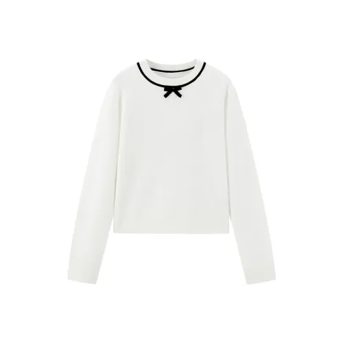 LEDIN Снежно-белый Женский Трикотаж