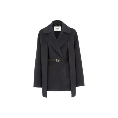 FENDI Куртки и Пальто Женские Черные