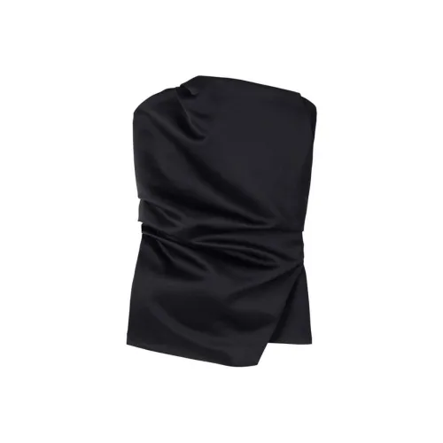 A.L.C. Без бретелей Топ Женский Черный