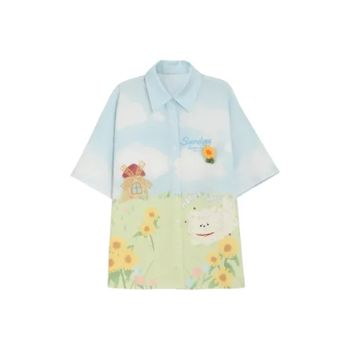 Snbl Синие Женские Рубашки