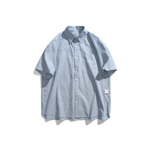 YPUT Светло-синяя унисекс рубашка