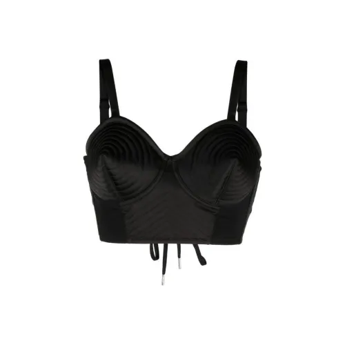 Jean Paul Gaultier Без бретелек Топ Женский Черный