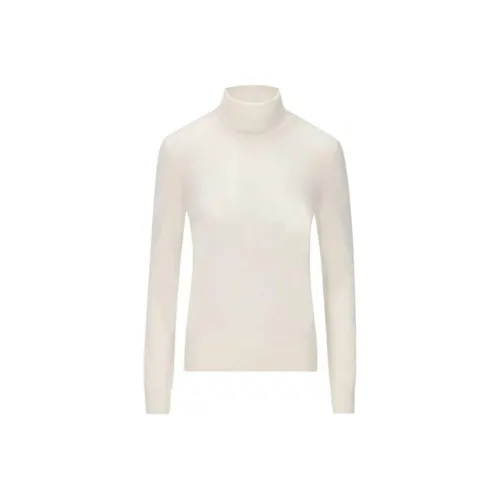 Loro Piana Белый Женские Кашемировые Свитеры