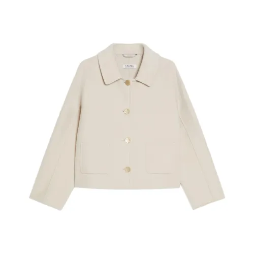 MaxMara Куртки и Пальто Женские Экрю
