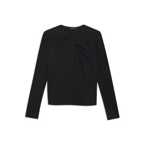 Anine Bing T-Shirt Женская Черная