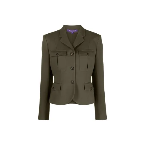 Ralph Lauren Collection Оливково-зеленая Женская Куртка