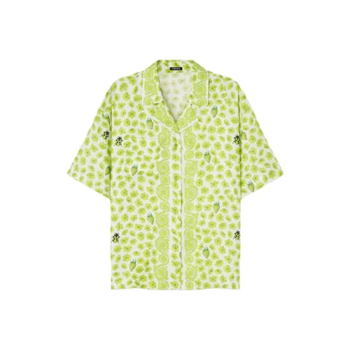 FANSIZHE SS25 Рубашка Женская Желтая