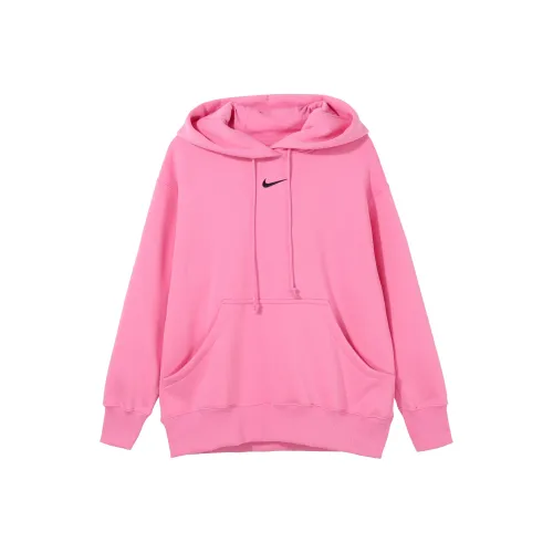 Nike Sportswear Phoenix Fleece Толстовка Женская Розовая Pest