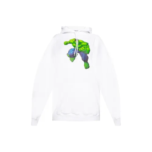 BALENCIAGA Белый Женские Свитшоты