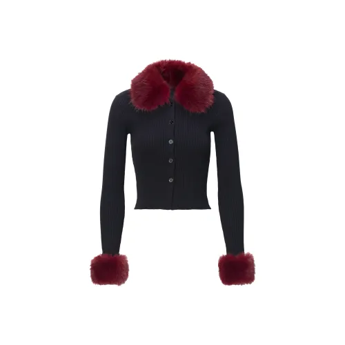 JYOSEI Красный Женский Трикотаж