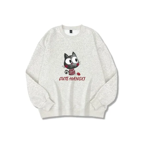 NRVP Толстовка Унисекс Белый Серый