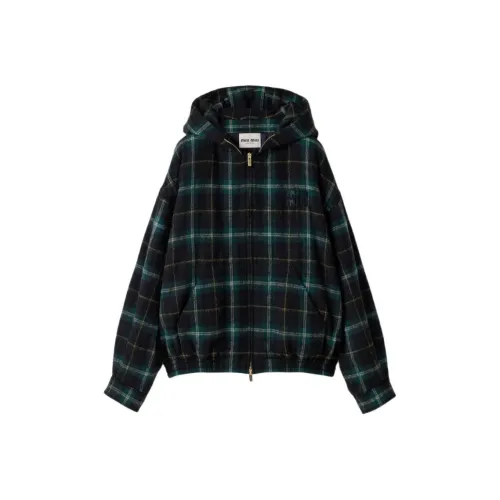 MIU MIU Куртки и Пальто Женские Синие