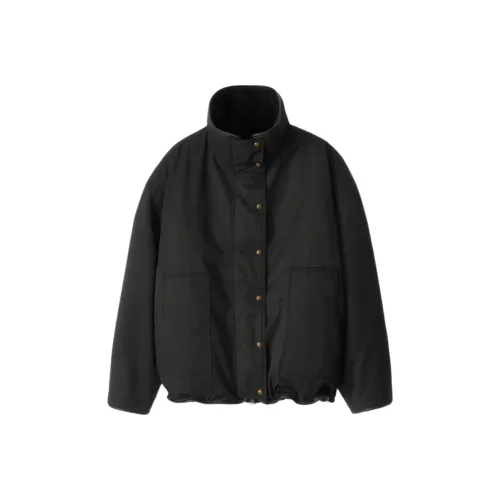 NOTHING WRITTEN FW24 Pooh Двусторонний JUMPER Куртки Пальто Женские Черный Черный