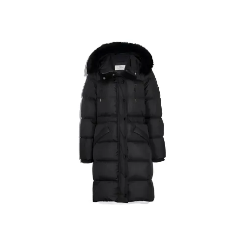COACH FW22 Умеренный пуховик женский черный