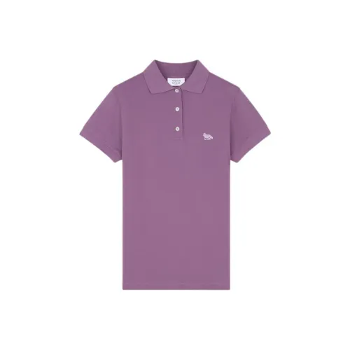 Maison Kitsune FW24 Поло Женские Whips Трава