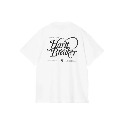 Carhartt WIP W' S S FW24 Рукав с оборванным плечом T-рубашка Женская Белая