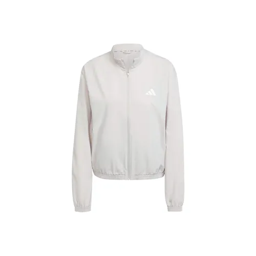 Adidas Essentials Платье с хвостом Куртки и Пальто Женские Серый