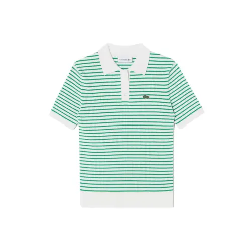 Поло Женское Зеленое LACOSTE Collaboration