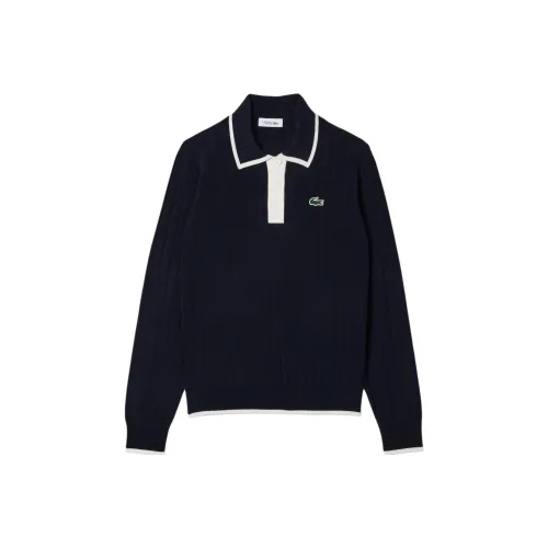 LACOSTE Collaboration Трикотаж Женский Морской Синий Белый