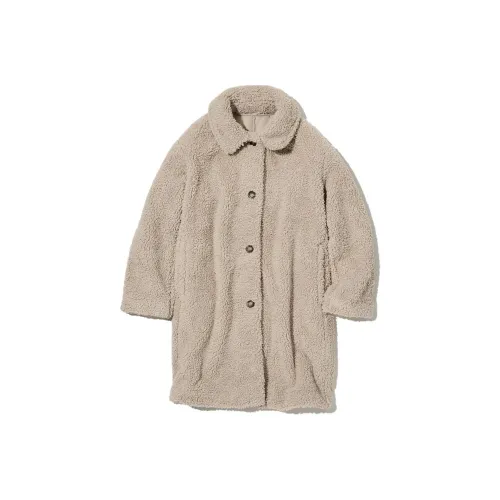 UNIQLO Куртка Женская Светлый Бежевый