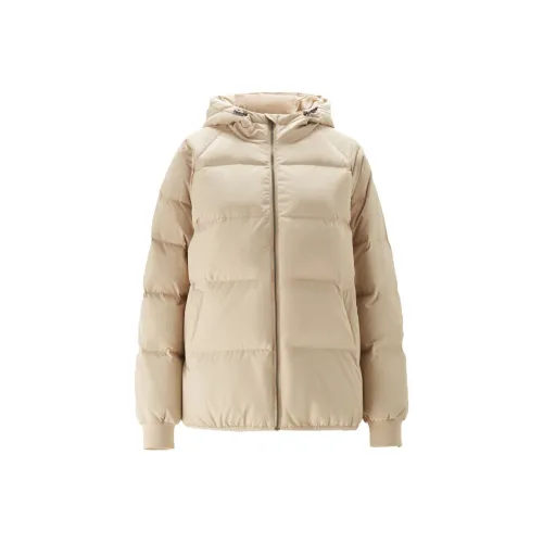 Giordano 01 Хаки Женские Пуховики
