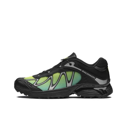 Salomon Collaboration XT WHISPER Casual Low Top Черный/Ледяной Снег Белый/Серебристый Унисекс
