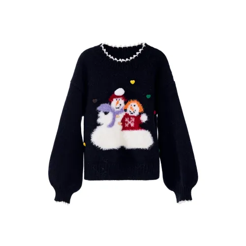 Blovelan Трикотаж Женский Зимний Ночной Черный