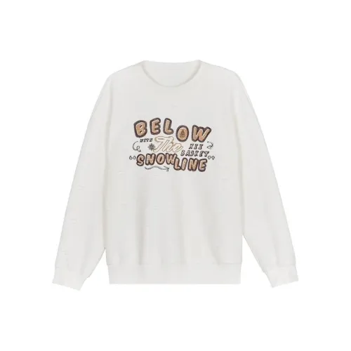 XII BASKET Толстовка Женская Кремово-Белая