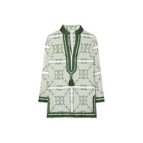 Tory Burch Зеленые Женские Рубашки