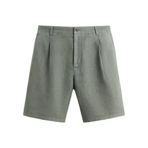 ZARA Зеленые Мужские Повседневные Шорты