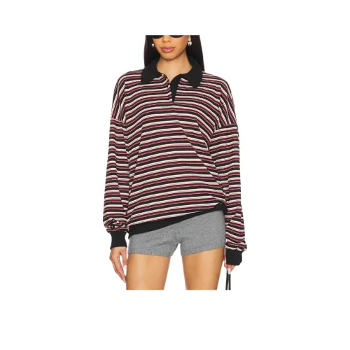 Lioness SS25 Поло Женское Черное Красное