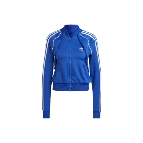 Adidas Originals ALWAYS ORIGINAL SST Куртка Женская Светло-Коричневый и Синий