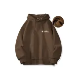 Темно-кофейный, флисовая подкладка