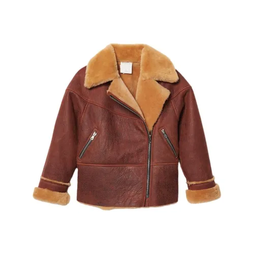 SANDRO Коричневые Женские Куртки