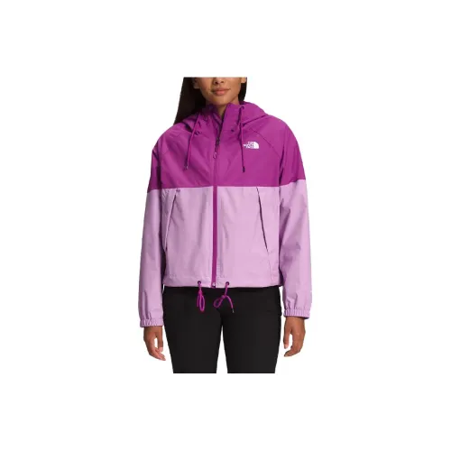 The North Face Розовый Фиолетовый Женский Куртки
