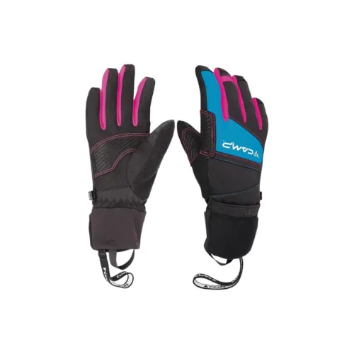 CAMP USA Шерсть Пластик Спортивные перчатки Женские Черный