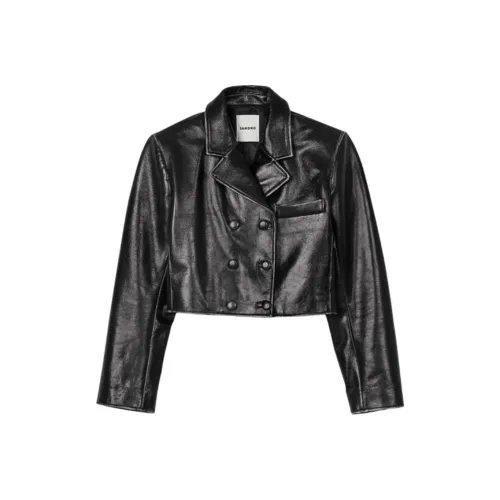 SANDRO Черные Женские Куртки