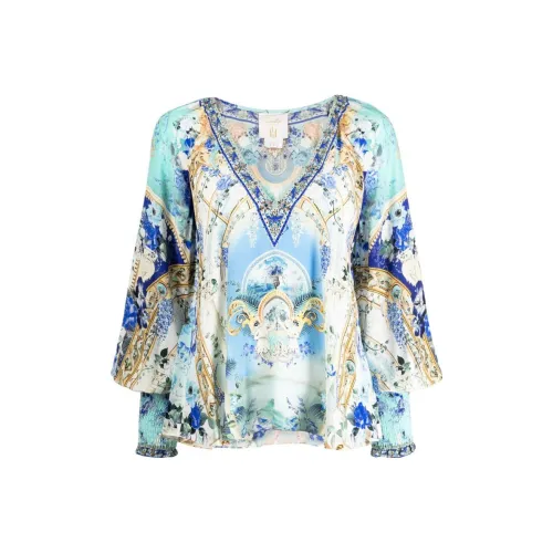 CAMILLA FW23 Рубашка Женская Синяя