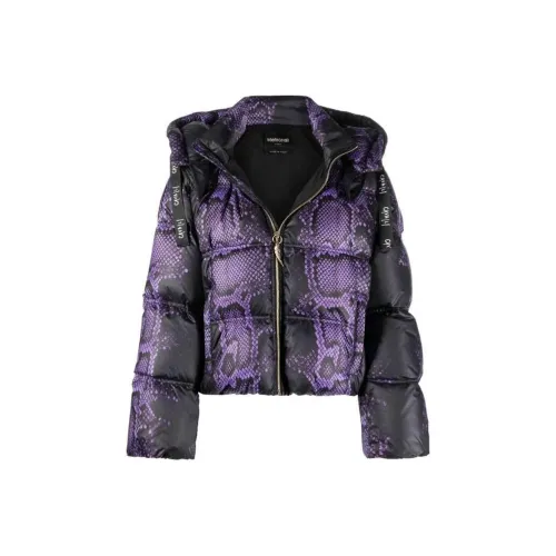 ROBERTO CAVALLI Фиолетовые Женские Куртки